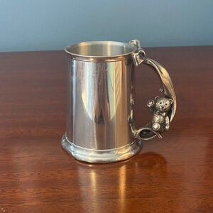 Royal Selangor Pewtet Baby Mug with Bear Handle